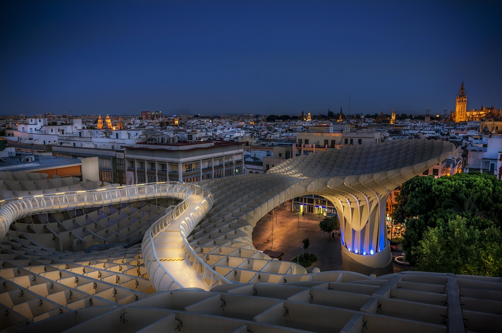 Sevilla, Plaza de la Encarnacíon Metropol Parasol