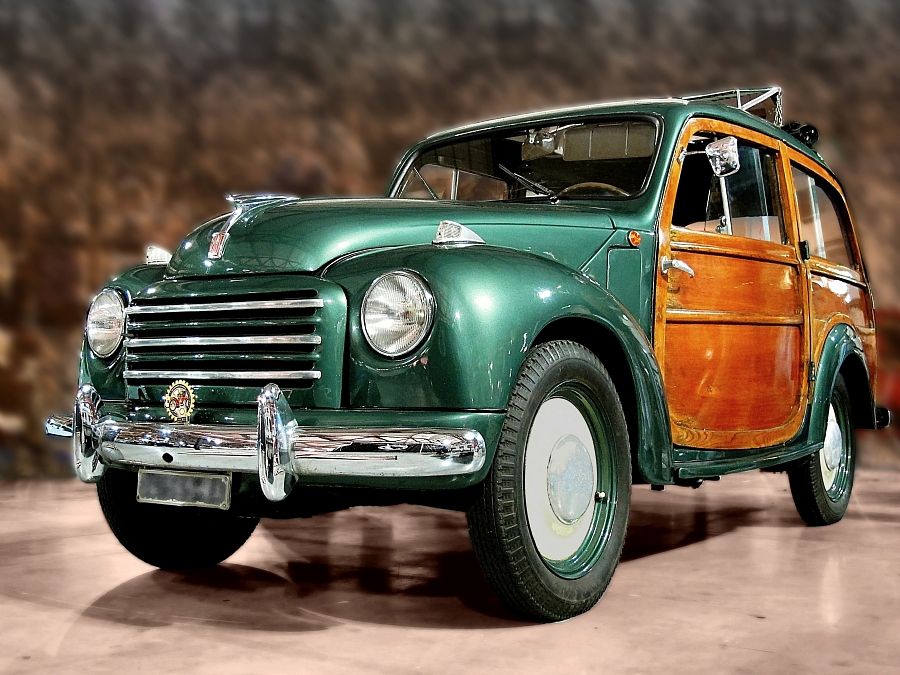 topolino guardiniera legno