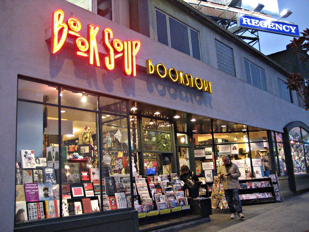 La libreria Book Soup, sul Sunset Boulevard di Los Angeles